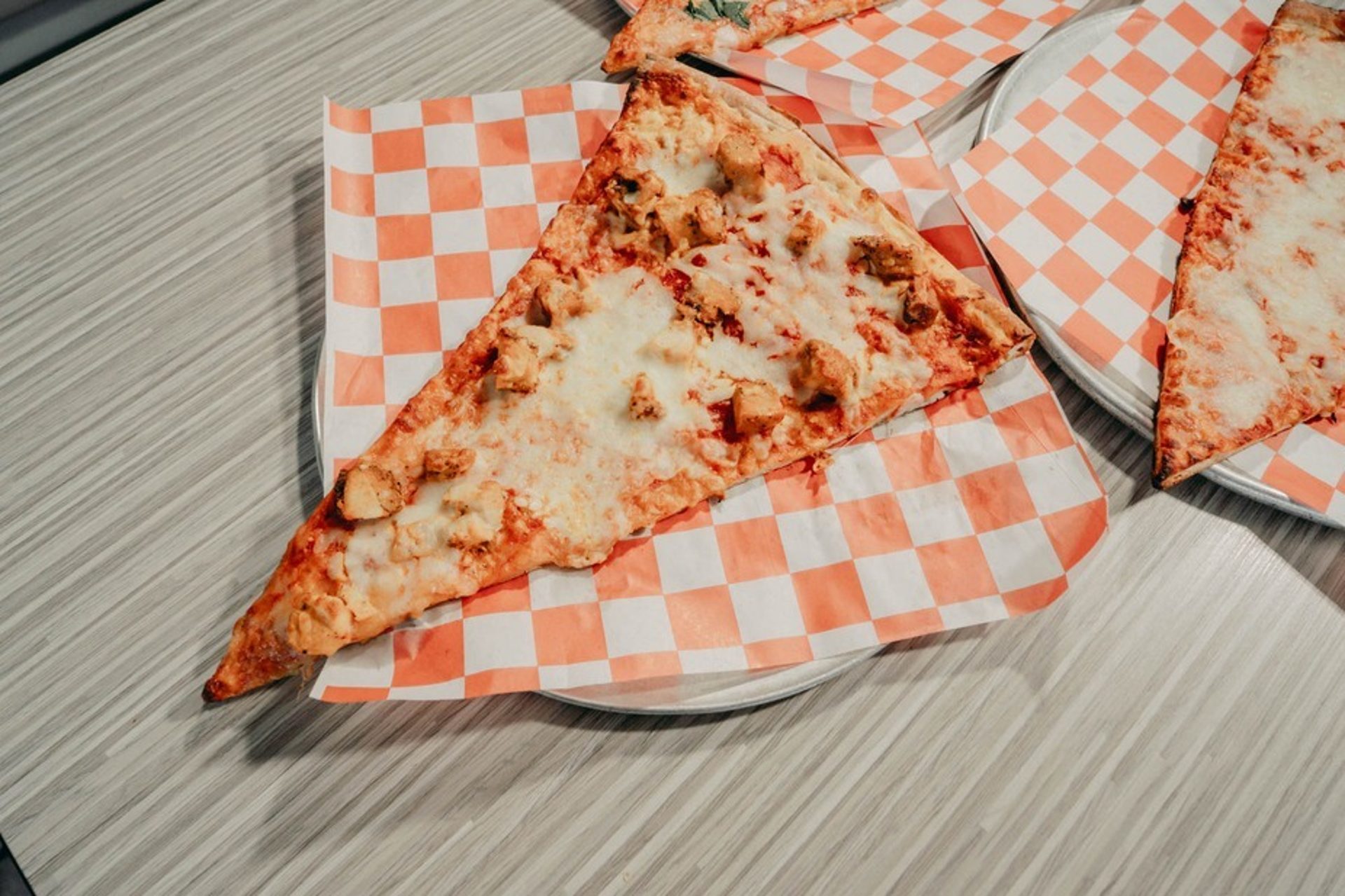 Big Slice, Side Salad, Drink