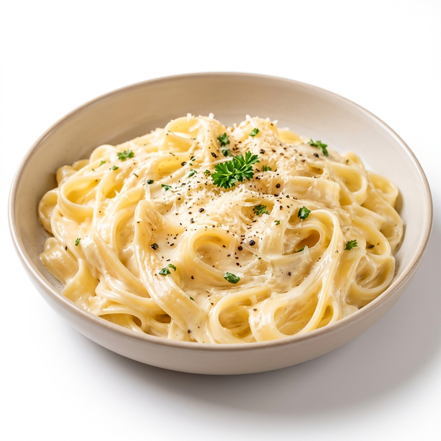 Fettuccine Alfredo.